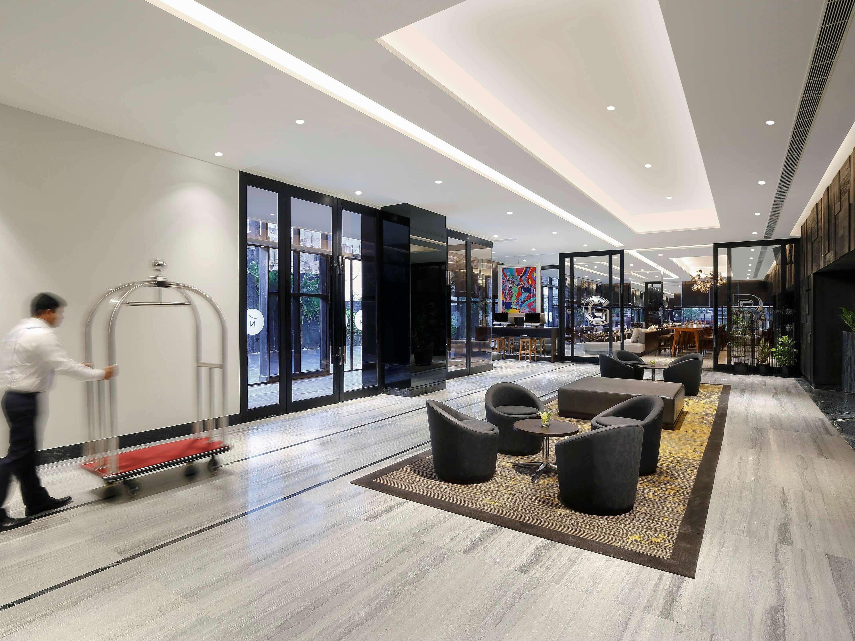 Novotel Chennai Chamiers Road Exterior photo The lobby of the hotel
