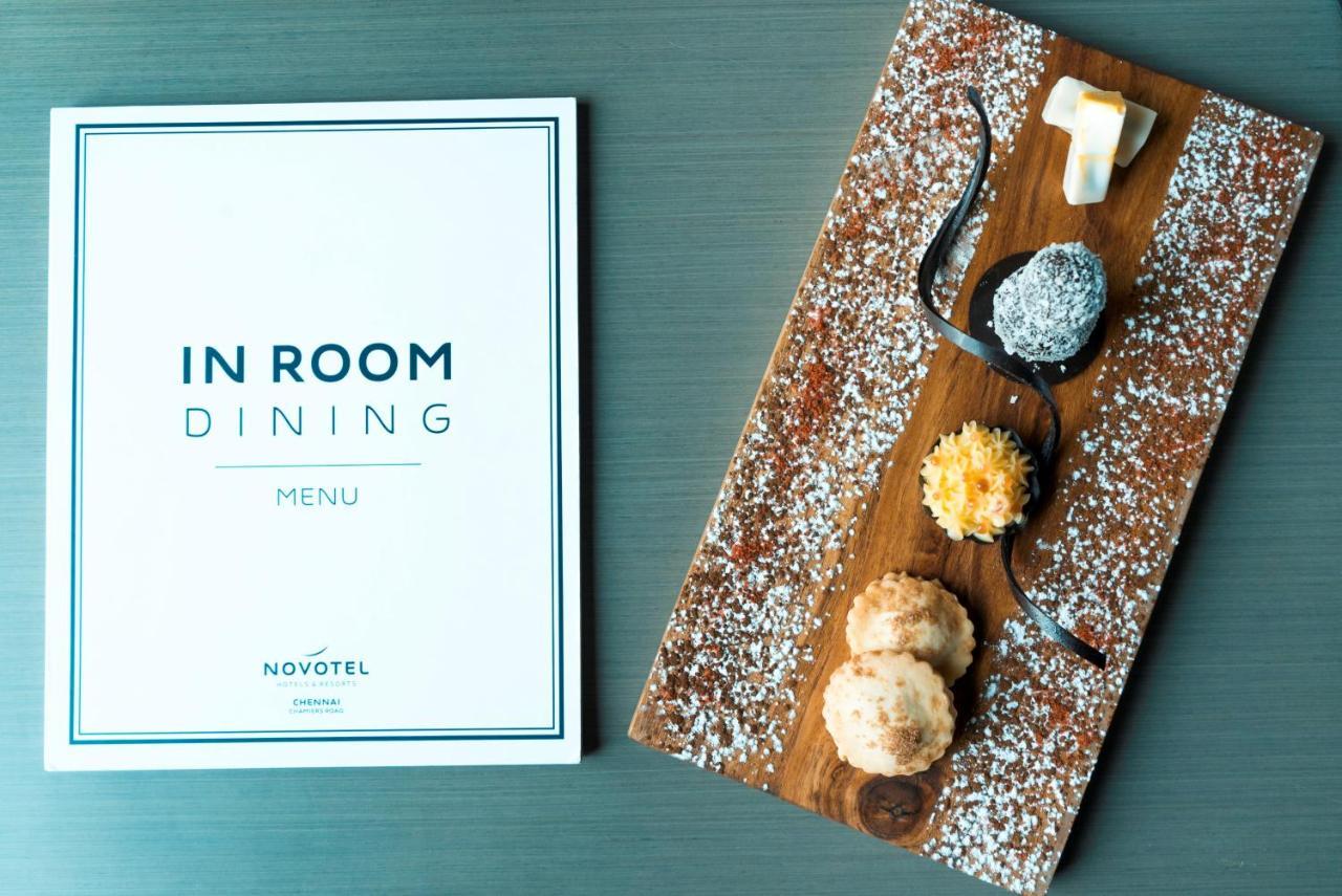 Novotel Chennai Chamiers Road Exterior photo In-room dining menu