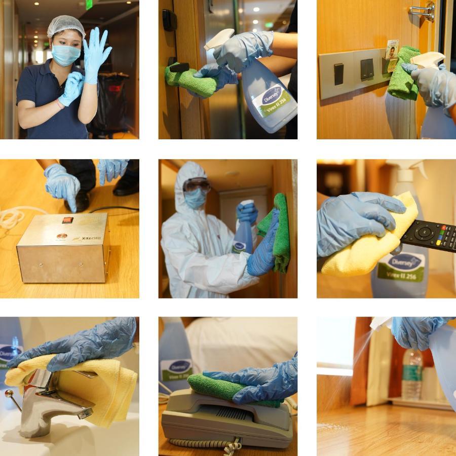 Novotel Chennai Chamiers Road Exterior photo Disinfection of a hospital room